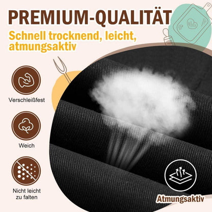 Kochschürze Schwarz Baumwolle Grillschürze Lustige Schürze