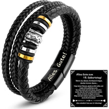 Lederarmband Herren 18. Geburtstag Geschenk Coole