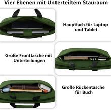 Voova Große Laptoptasche 17-17,4 Zoll
