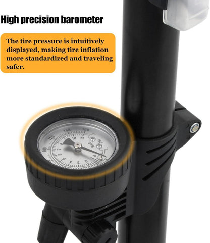 Fahrrad Luftpumpe Standpumpe Manometer 160 PSI 11 Bar