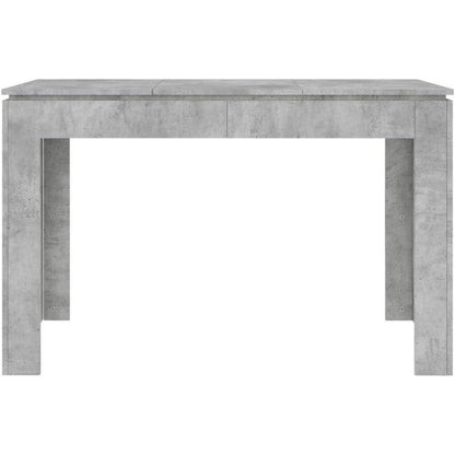 Minimalistischer Esstisch 120x60 cm – Betongrau