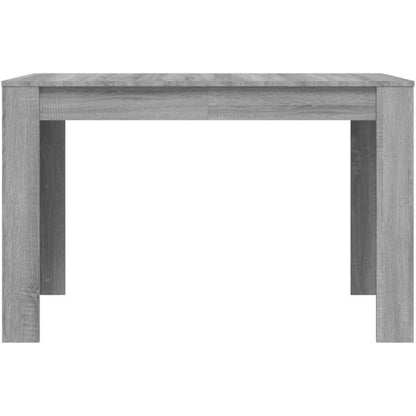 Esszimmertisch Grau Sonoma 120x60 cm – Minimalistischer Küchentisch