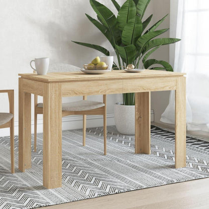 Esszimmertisch Sonoma Eiche 120x60 cm – Minimalistisch & Elegant