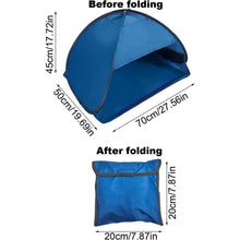 Mini Kopfzelt Strand Sonnenschutz Pop Up Zelt Outdoor