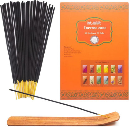 Räucherstäbchen Geschenkset 160 Sticks Citronella Räucherstäbchenhalter neu