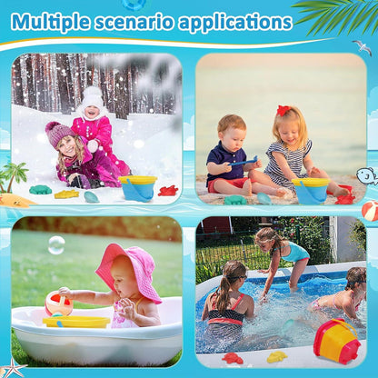 Sandspielzeug Set für Kinder Strand Sandkasten Spielzeug 8-teilig