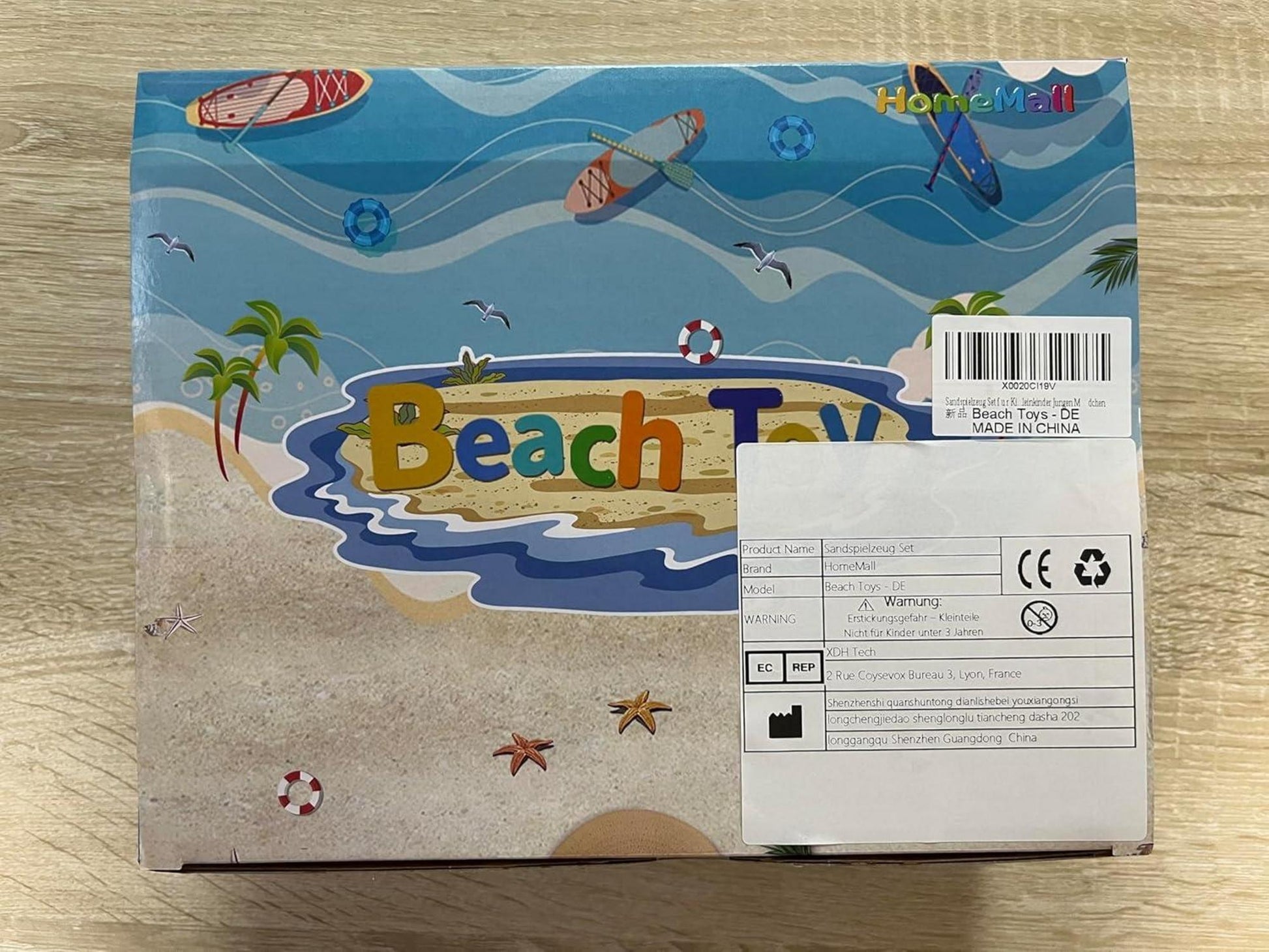 Sandspielzeug Set Sommer Strandspielzeug für Kinder 8-teilig