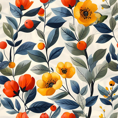 Selbstklebende Blumen Tapete PVC Dekorfolie 0.4W x 10L m