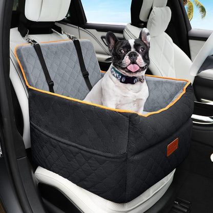 Hunde Autositz – Waschbar, mit Leine & Aufbewahrung