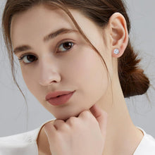 Silber 925 Moissanite Diamant Ohrstecker 2,0 Karat VVS1