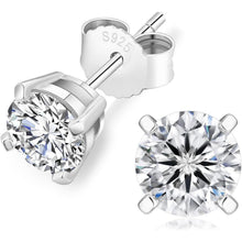 KRKC&CO Moissanite Ohrringe 925 Silber Damen 1,6 Karat