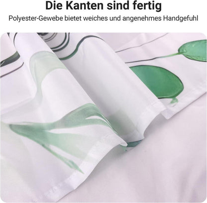 Duschvorhang Blumen Zeichnen 240x200cm Antischimmel Textil 16 Ösen
