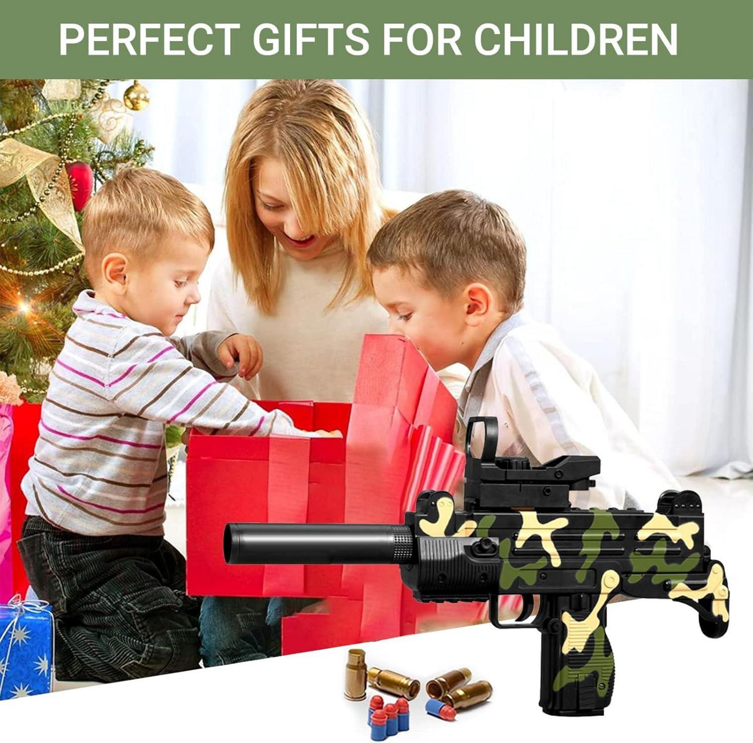 Kinder Spielzeug Pistole mit Graffiti - Schaumstoff Soft Bullet Gun, 2