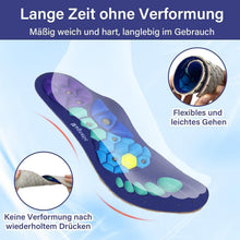 Magnetische Einlegesohlen Akupressur Schuheinlagen für