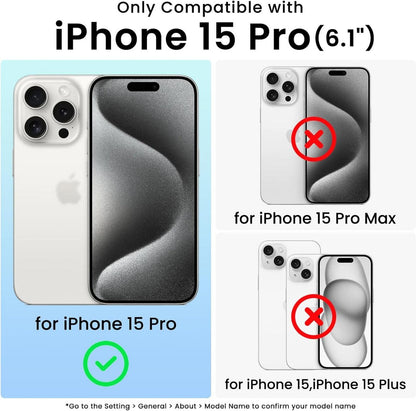 Magsafe Kompatibles iPhone 15 Pro Hülle mit