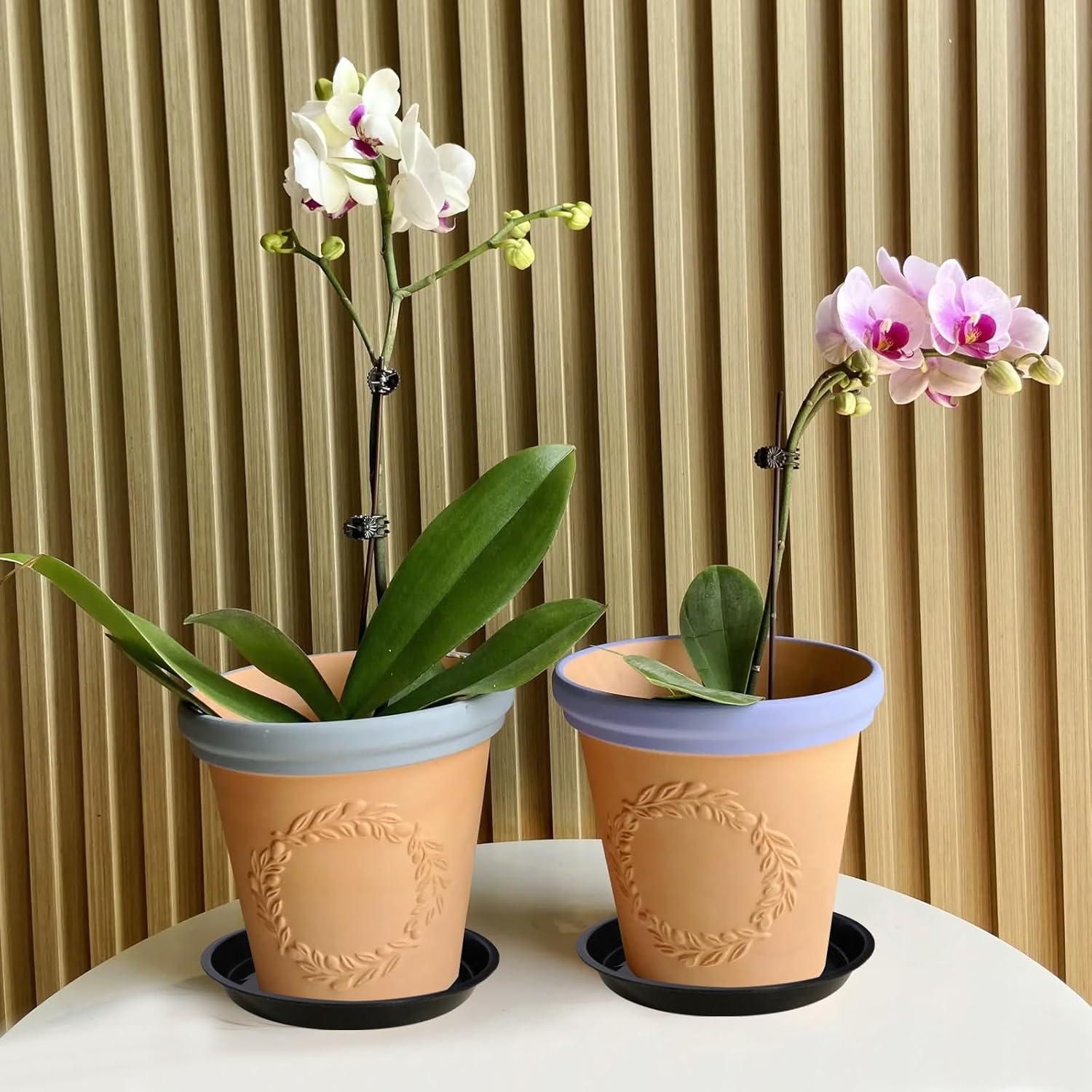 Blumentopf Untersetzer Rund 9 Stk Schwarz Pflanztopf Indoor Outdoor