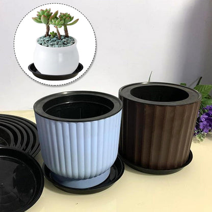 Blumentopf Untersetzer Rund 9 Stk Pflanztopf Pflanzen Blumen Innen Outdoor