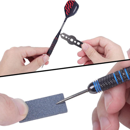 Dartpfeile Metallspitze Profi Steel Darts 24g Set 12 Alu Schaft 24