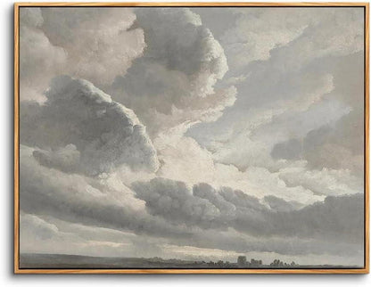 Vintage Leinwand Bilder Natur Sonnenuntergang Wohnzimmer Büro 30x40 cm