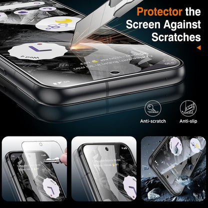 Panzer Schutzfolie + Kamera Schutz Google Pixel 8a Set 2+2 HD Transparent