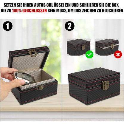 Autoschlüssel Faraday Box – Anti-Diebstahl Schutzbox für Schlüssel