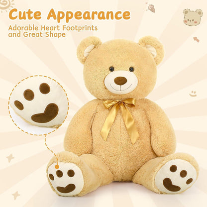 Riesiger Kuschelteddybär 120cm - Weiches Plüschtier Geschenk