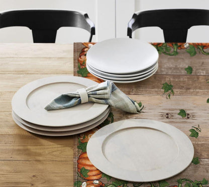 Artoid Herbst Kürbisse Tischdecke 85x85 cm Braun