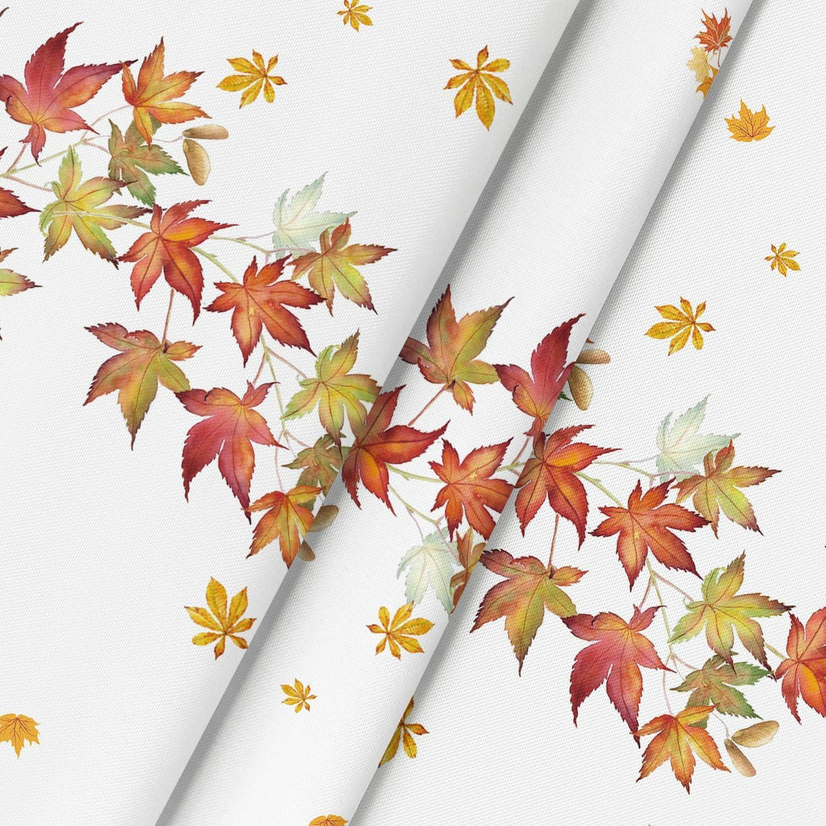 Herbst Tischdecke Kürbisse Ahornblätter Sonnenblumen 140x200cm
