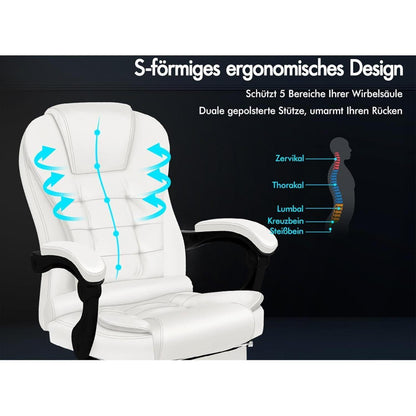 Ergonomischer Bürostuhl mit Massagefunktion