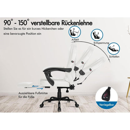 Ergonomischer Bürostuhl mit Massagefunktion