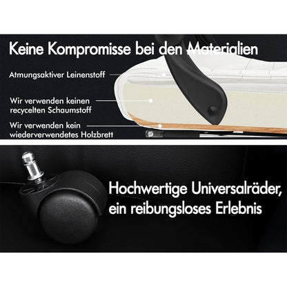 Ergonomischer Bürostuhl mit Massagefunktion