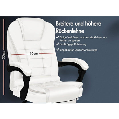 Ergonomischer Bürostuhl mit Massagefunktion