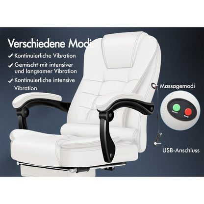 Ergonomischer Bürostuhl mit Massagefunktion