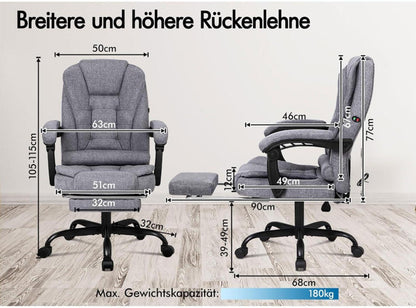 Ergonomischer Bürostuhl mit