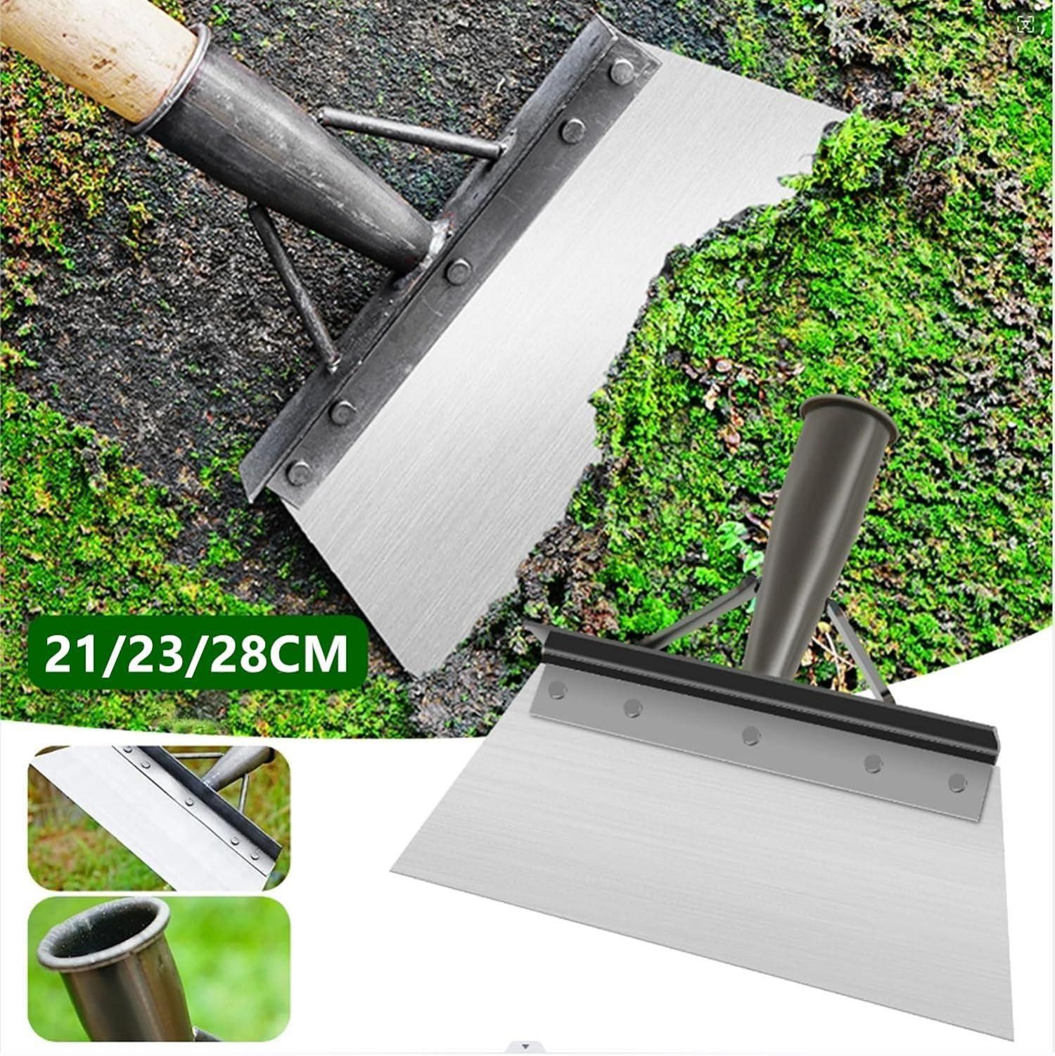 Multifunktionale Gartenschaufel Stahl Unkrautwerkzeug für Reinigung 28cm