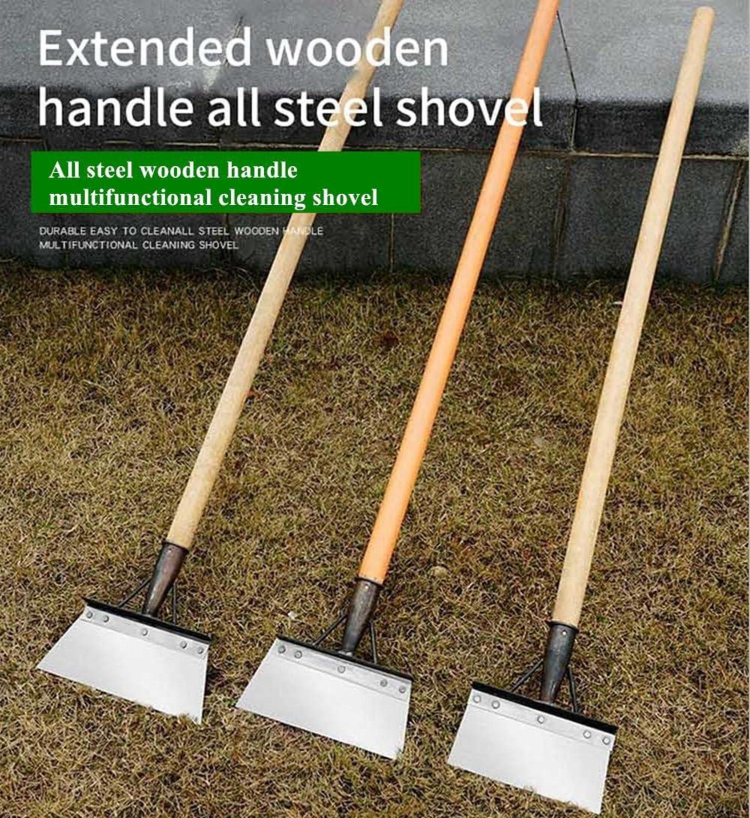 Multifunktionale Gartenschaufel Eis Schnee Stahl Unkrautwerkzeug 28cm