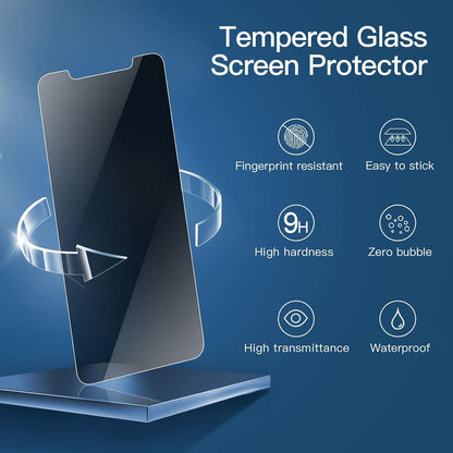 3x NEW'C Sichtschutz Panzerglas iPhone 11 Pro Max/XS Max 6,7'' Blickschutzfolie 9H Blasenfrei