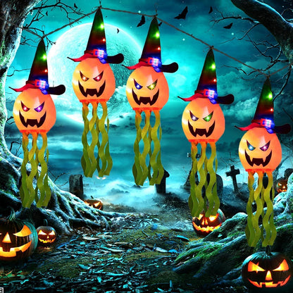 Halloween Deko Set Kürbisse Gruselig Outdoor Party 5 Stk