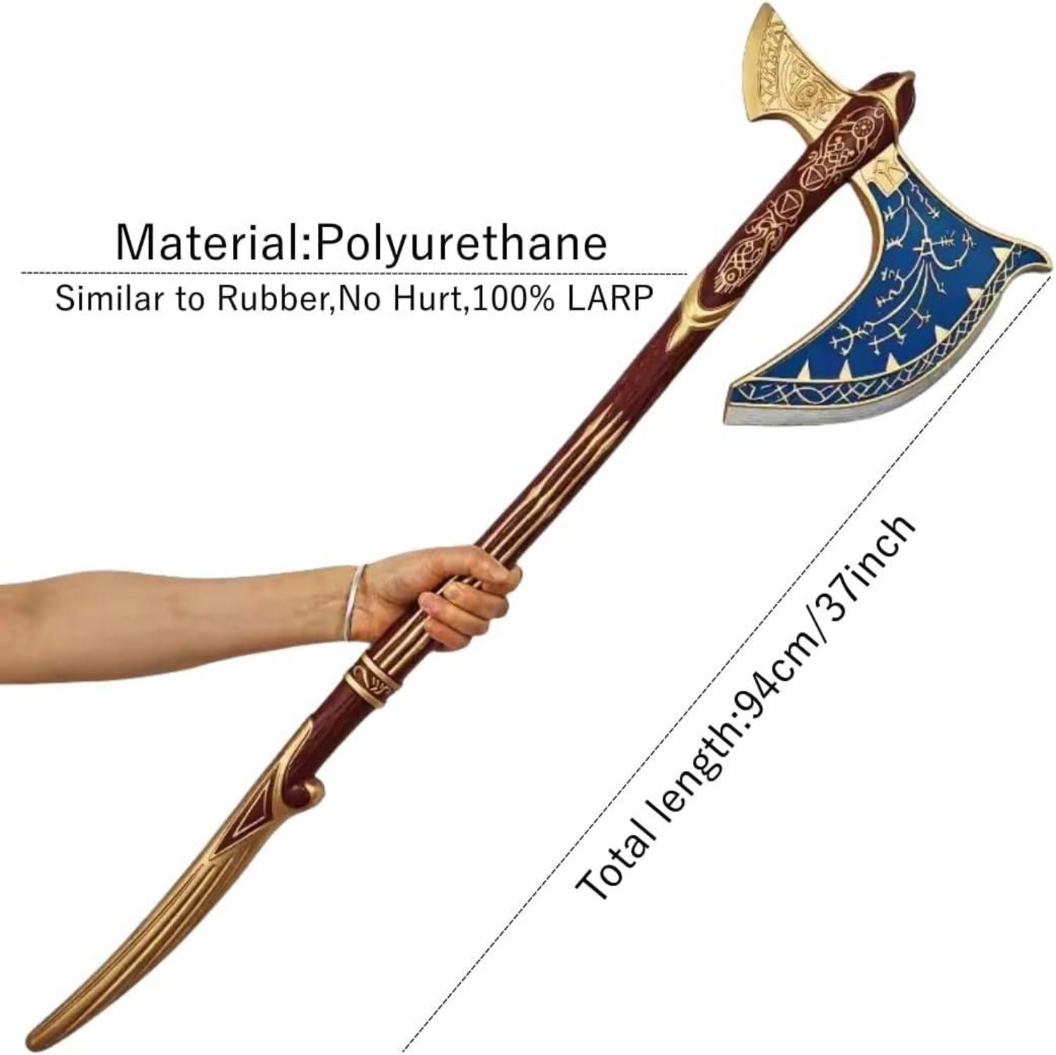 Halloween-Cosplay-Requisiten 94cm God-War Axt