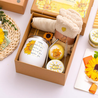 30. Geburtstag Sonnenblume Geschenkkorb Mädchen