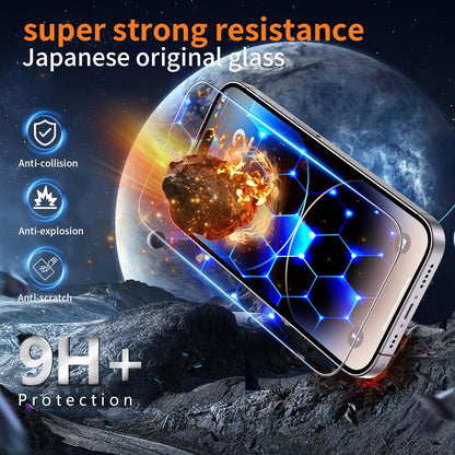 iPhone 14 Pro Max Sichtschutz Panzerglas 2 Stück 6,7 Zoll Face ID