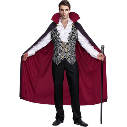 Renaissance Vampir Kostüm Herren Deluxe Halloween Rollenspiel