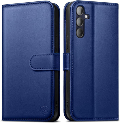 Samsung Galaxy A15 5G Handyhülle RFID Schutz Magnet Königsblau