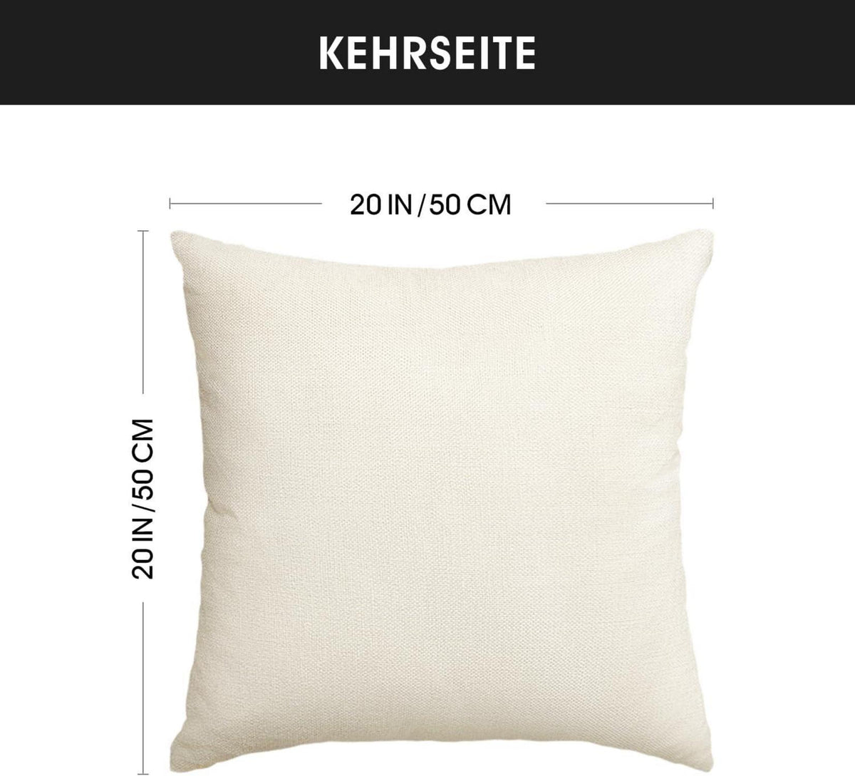 Artoid Herbst Kissenbezüge 4er Set Eukalyptus Blumen 50x50 Gelb