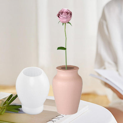 Silikonform Vase 4er Set – DIY Epoxidharz Gießform Vases