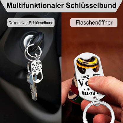 Personalisiertes Bierglas - Geschenke für Papa Geburtstag Vatertag 400ml