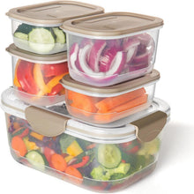 Frischhaltedosen Set Meal Prep Boxen Stapelbare Luftdicht Vorratsdosen