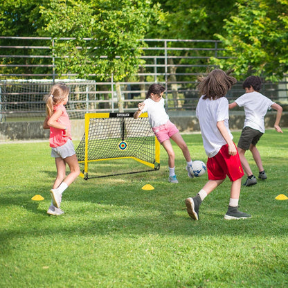 CATCHLUCK Fußballtore Set für Kinder mit Ball und Zubehör