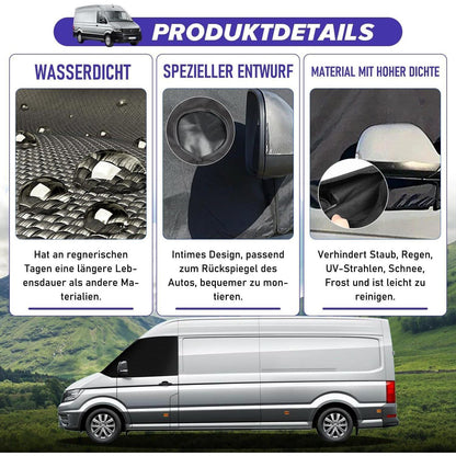 VW Crafter Frontscheibenabdeckung 2018-2023 – Wasserdicht & Verdunkelnd