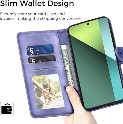 Xiaomi Redmi Note 13 Pro 5G Handyhülle Flip Wallet PU Leder